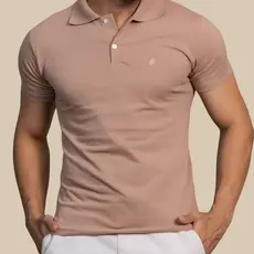 Camisa Gola Polo Masculina Camiseta 100% Algodão Roupas Casuais de Escritório Estilosa e Confortável