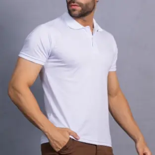 Camisa Gola Polo Masculina Camiseta Uniforme Para Bordar Casual e Estilosa