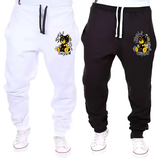 KIT 2 Calça de  Moletom Jogger Unissex Com Bolso