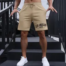 Bermuda Masculina Short Academia Caminhada LOS ANGELES 23 P ao G3