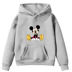 Blusa de Frio Infantil Moletom Canguru com Capuz Promoção