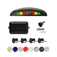 Kit De Sensores De Estacionamento LED Didsplay 4 22mm Radar Inverso Sistema Indicador De Alarme Sonoro Veicular