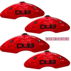 Capa De Pinça Freio Kit 4 Peças Dub C/Trava Universal