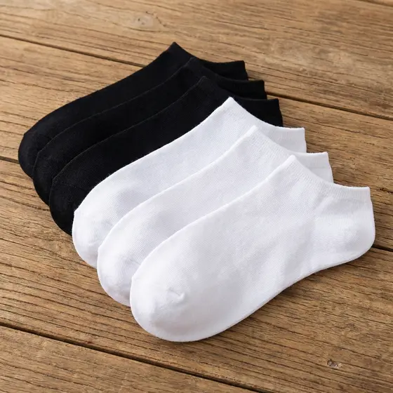 12 Pares de Meia Soquete Material Leve e Resistente Uso Diário