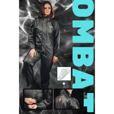 Capa de Chuva Feminina PVC Impermeável Motoqueira Flexível Motos Confortável Barata + Brinde