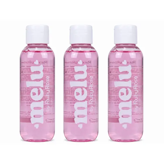 Água Micelar Melu Ruby Rose 100 ML - 1 UNIDADE OU KIT COM 3 UNIDADES