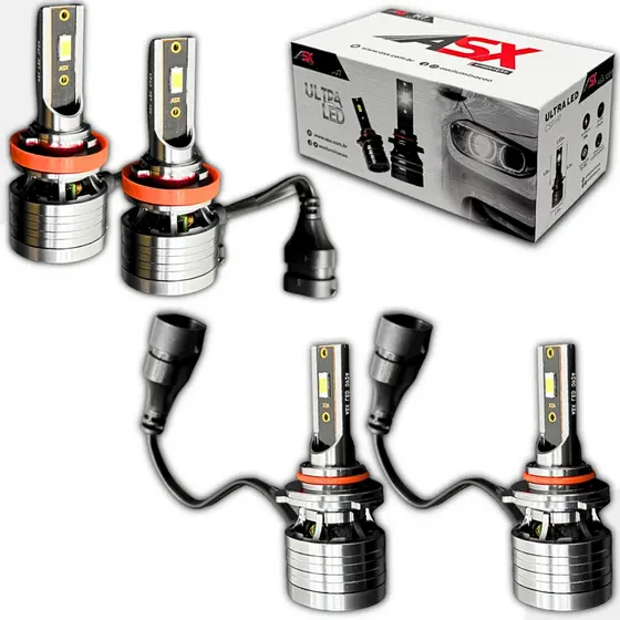 Lâmpada Ultraled Cruze 2017 Ltz Turbo Hb3 H11 10000 Lumens