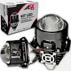 Kit Led Projetor Retrofit Universal 2,5 Bivolt 80W 12.000 Lumens