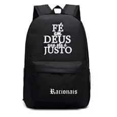 Mochila Estampada Reforçada Alta Qualidade para Uso Diário