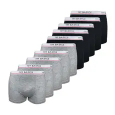 Kit 10 Cuecas Boxers Infantil Box Algodão Cotton Conforto