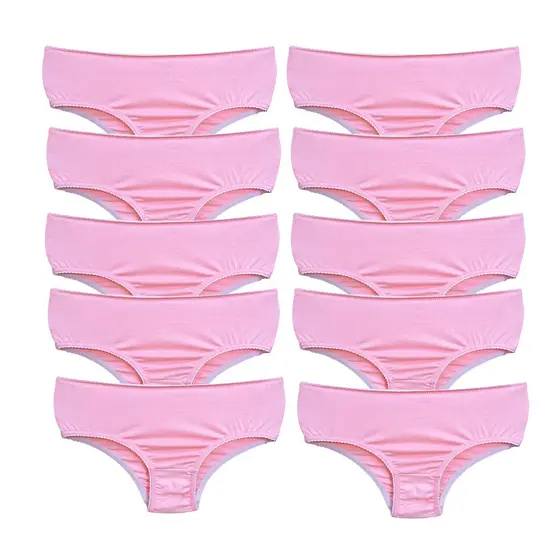 Kit 10 Calcinhas Infantil Criança Algodão Cotton Kids 03