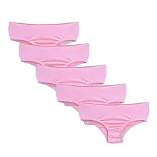 Kit 5 Calcinhas Infantil Criança Algodão Cotton Kids 05