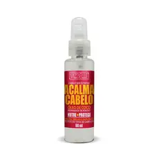 Óleo de Coco Acalma Cabelo 60g Vizbelle, reparador de pontas para umectação.