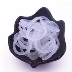 Anel adaptador de chupeta sem alça MAM NUK LILLO de silicone macio para prendedor de chupeta