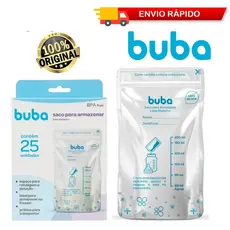 Saco Leite Materno Para Armazenar Congelar Transportar 200ml - com 25unidades