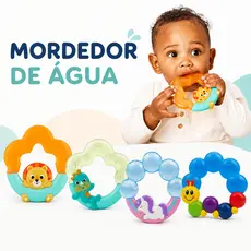 Mordedor Para Bebê Massageador Com Água Gelada Buba