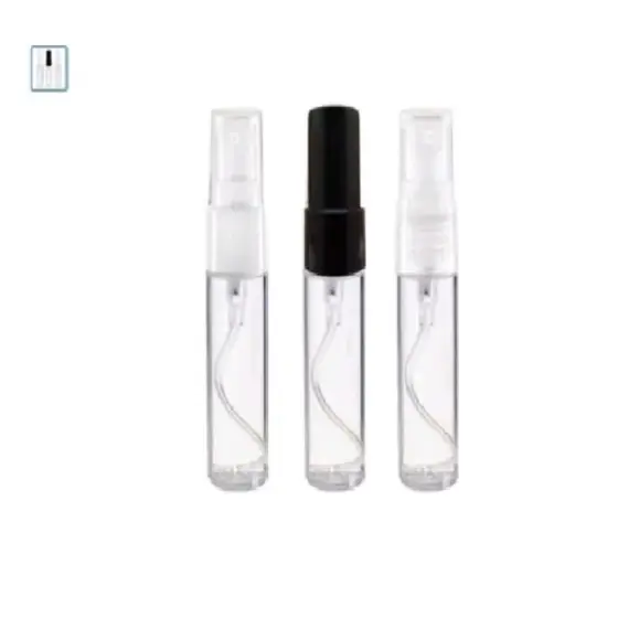Kit C/10 Frascos 15ml Cilíndrico Resistente + 10und Spray