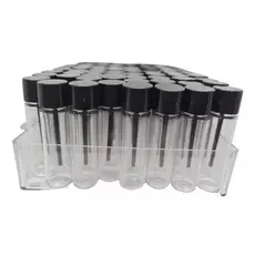 Kit 100 Frasco Pet 4ml C/ Tampa Amostra De Perfume Provador