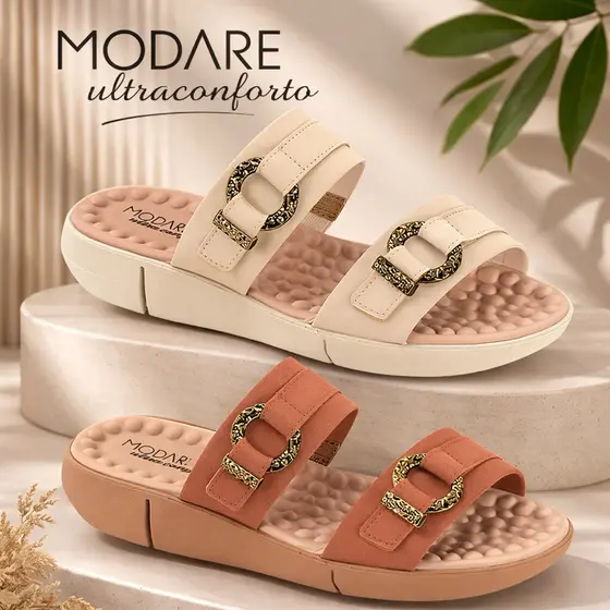 Tamanco Modare feminino Ultraconforto ortopédico 7142.142