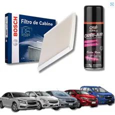 Filtro Ar Condicionado Gm Onix, Prisma, Cobalt, Cruze, Spin, Tracker, Joy, Sonic e Jac T80 - Bosch