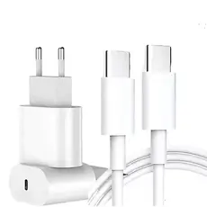 {ORIGINAL} Carregador 35W iPhone 15/16/17 & Android Tipo C Turbo COMPLETO
