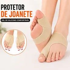 Kit Protetor Joanete Gel Silicone Ergonômico Conforto Dos Pés Alívio das Dores