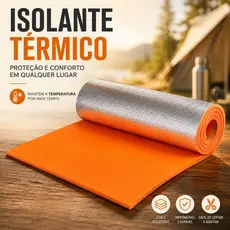 Isolante Térmico Camping Eva Aluminizado 180x50cm