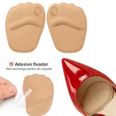 Palmilha Almofada Adesiva Antiderrapante Salto Alto Conforto Dos Pés