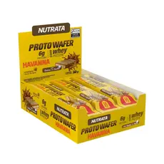 Barrainha Proteica Proto Wafer 6g de Proteína - Nutrata
