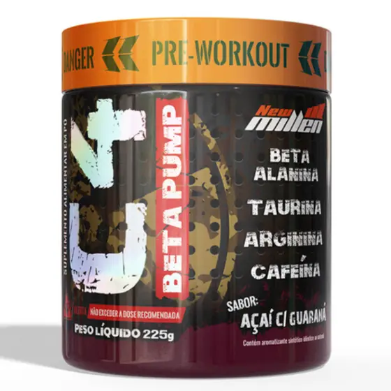 PRÉ TREINO C4 BETA PUMP PRÉ WORKOUT 225G - NEW MILLEN