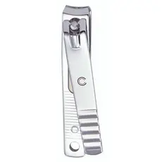 Cortador de Unha Grande Com Lixa Aço Inox - Basicare