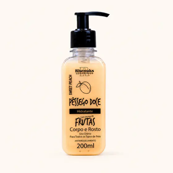 Hidratante Corporal e Facial Rhenuks - 200ml - Fragrâncias Irresistíveis Hidratação Intensa, Pele Macia e Perfume Durado