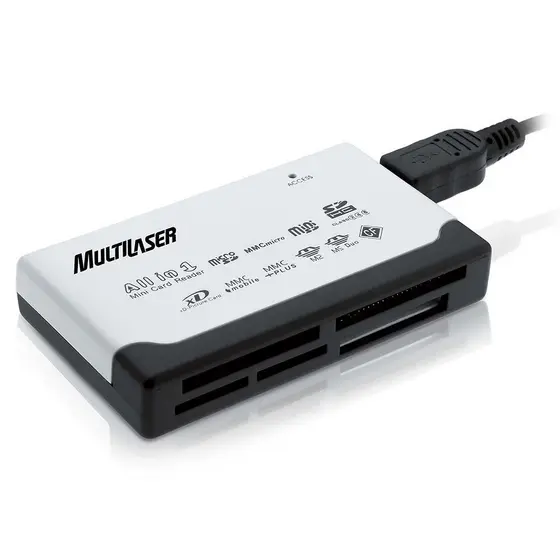 Leitor De Cartão Universal Externo Multilaser - Ac076