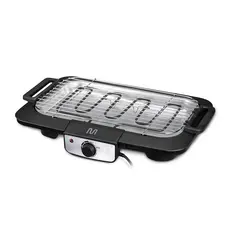 Churrasqueira Elétrica Multi 220V com Controle de Temperatura Inox 2000W Preto - GO132