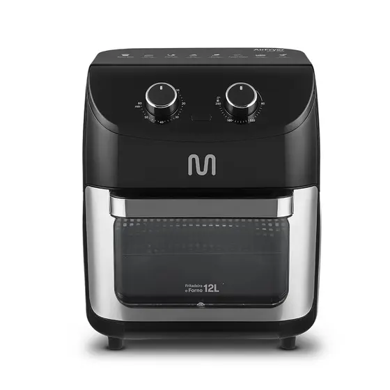 Forno Elétrico Air Fryer 12L 1700W-127V Preto Multi - GO227