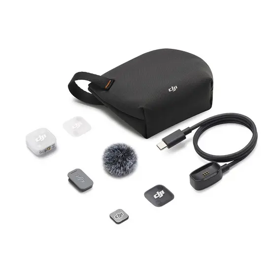 Microfone DJI Mic Mini 2 (1 TX Microfone) BR - DJI146