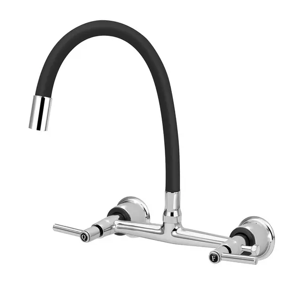 Torneira Misturador Parede Saida Universal Para Purificador Agua Fria Quente Rosca 5/8