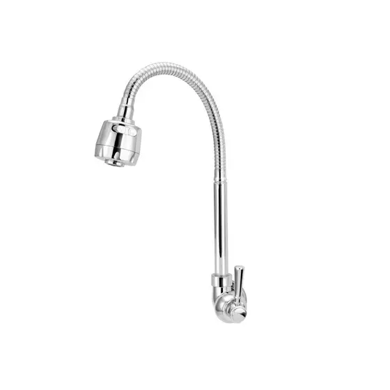 Torneira Flexível Parede Cozinha Gourmet Luxo Chuveirinho