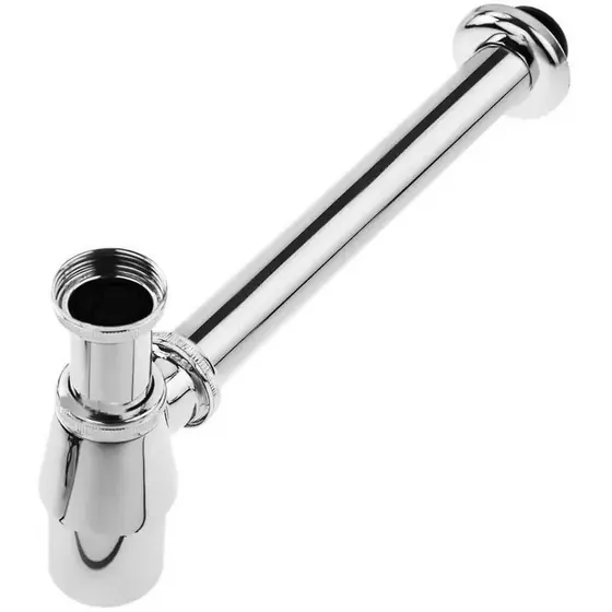 Sifão Metal Copo Cromado Pia Cozinha Americana Banheiro Lavatório Antiodor Regulável Resistente Água Quente