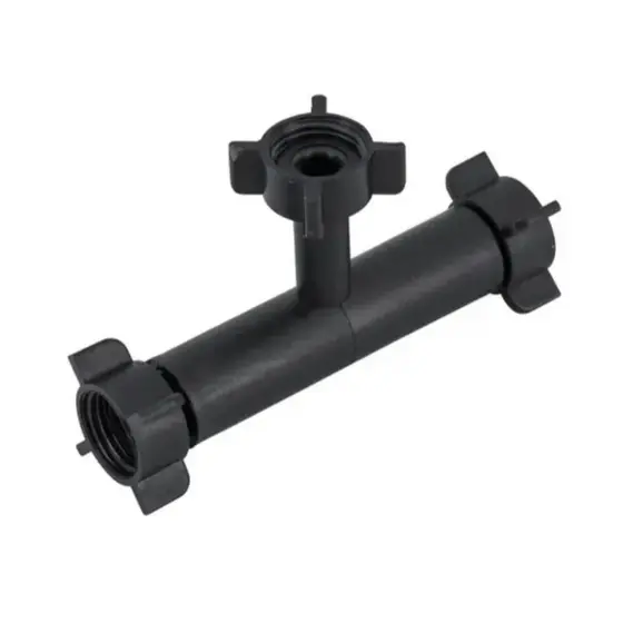 Te Ajustavel PVC Misturador Lavatorio 1/2 X 1/2 X 1/2 Rosca Femea Para Torneira