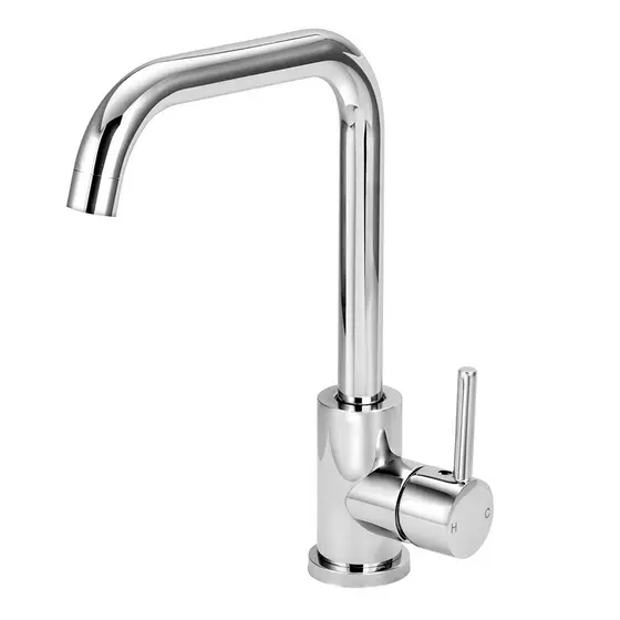 Torneira Cozinha Monocomando Bica Móvel Alta Cromada