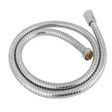 Engate Flexivel Mangueira Ducha Higienica Chuveirinho 2 Metros Rosca 1/2 Metal Cromado