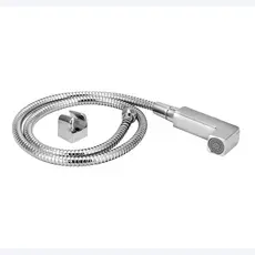 Kit Ducha Higiênica Gatilho Quadrado + Flexível 1,20 Cromado