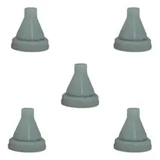5 Bico Crivo De Silicone Reserva Para Ducha Slim Quadrada Inox