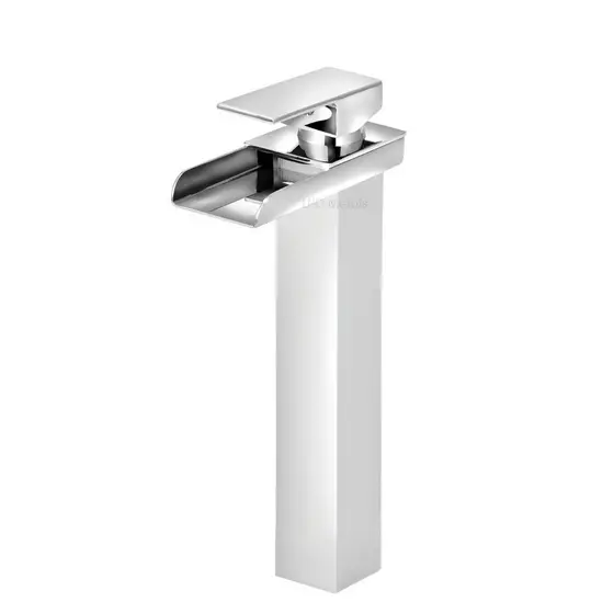 Torneira Banheiro Monocomando Cascata Alta Calha Metalica