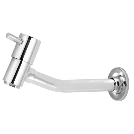 Torneira Longa Cozinha Tanque jardim Reta Parede Metal Agua Quente Fria Gourmet Modelar Resistente