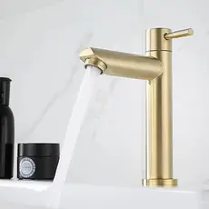 Torneira Banheiro Inox Premium Bancada Moderna