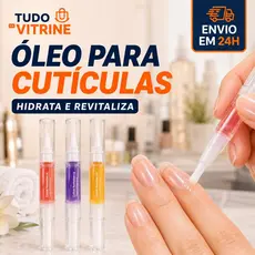 Óleo Hidratante para Cutículas e Unhas Caneta Aplicadora – Kit com 1, 2 ou 3 Unidades