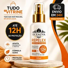 Repelente De Insetos Spray Repelex Ecenzya Gold 120ml Proteção Até 12h