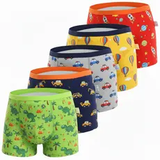 Kit Cuecas Box Boxer Microfibra Infantil Atacado Confortável